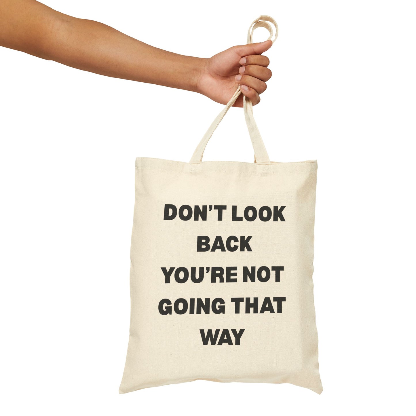 Don't look back tote