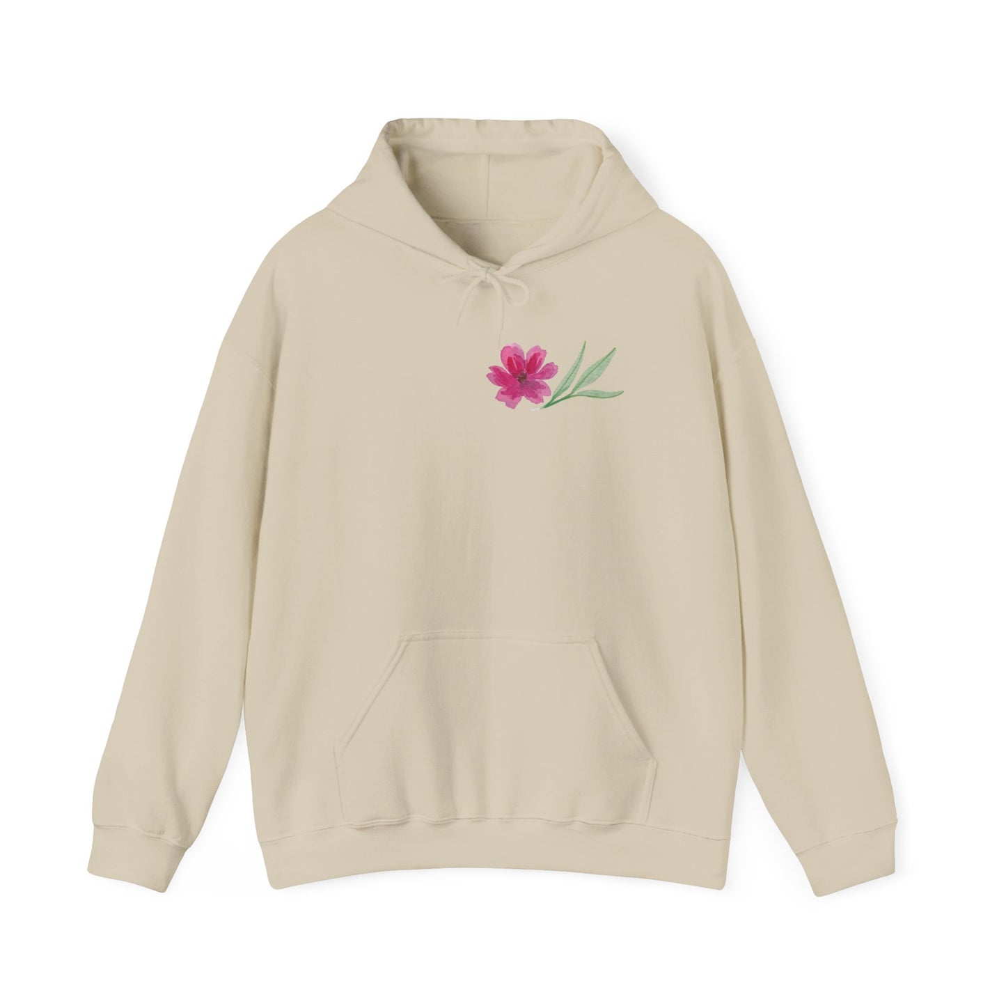 Christian Flower Hoodie Sweatshirt